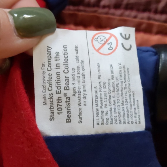 STARBUCKS*2012 107th edition Bearista collection Nutcracker Bear w/ tags - Picture 7 of 13